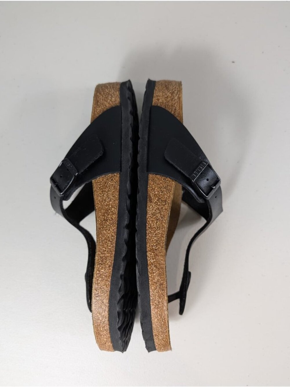 Birkenstock Gizeh thong sandals in black women's size 9 - Picture 10 of 12